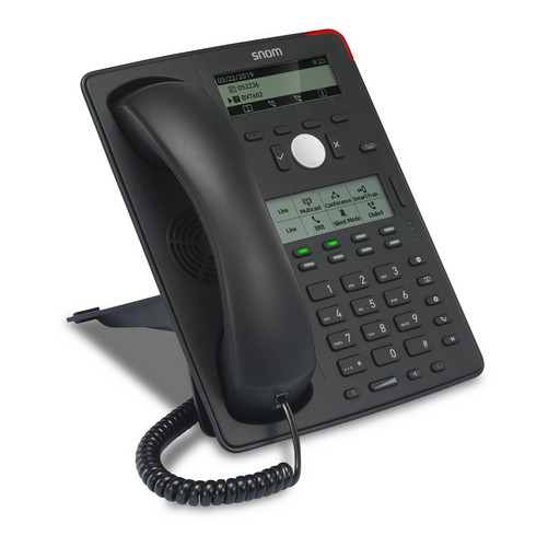 D745 Desk Telephone: High resolution display and self-labeling keys