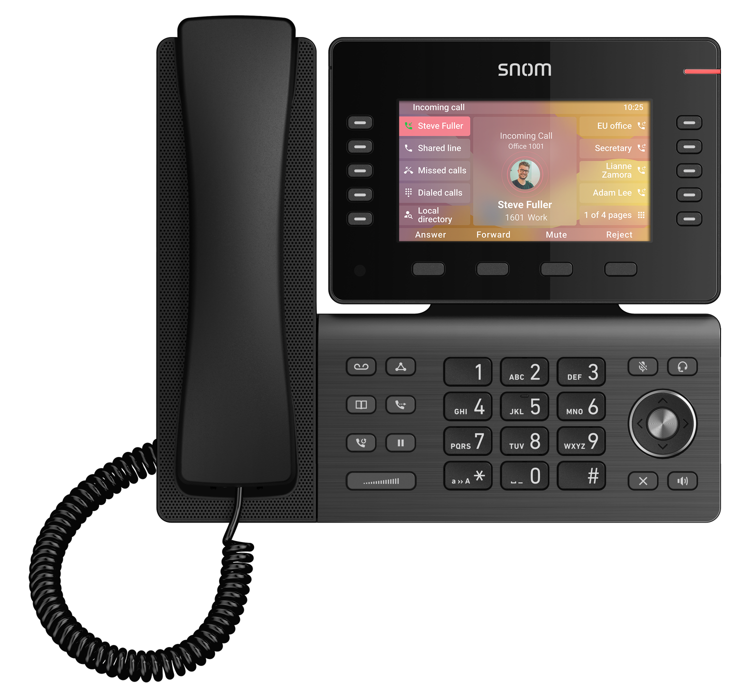 View 4 - D865 Desk phone