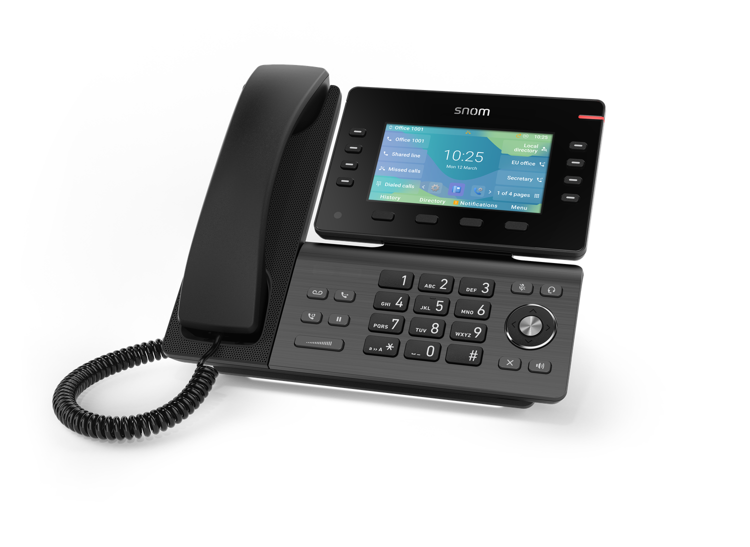 View 3 - D862 Desk phone