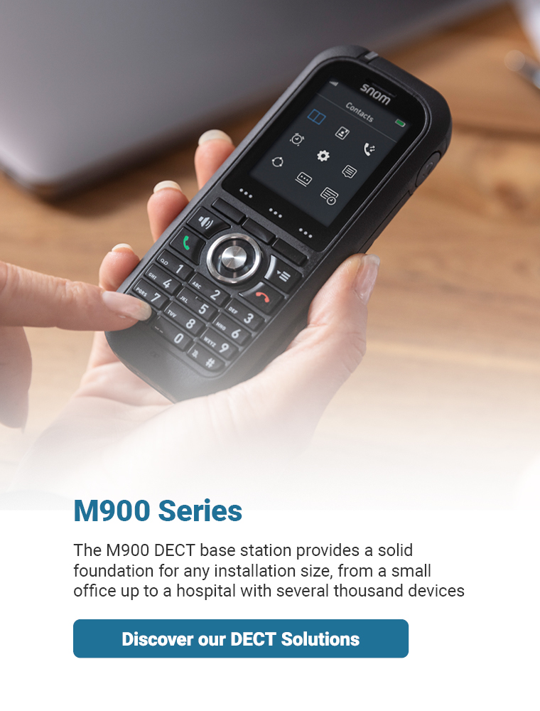 {"_multiLang":true,"en":"M900 Series | The M900 DECT base station provides a solid foundation for any installation size, from a small office up to a hospital with several thousand devices | Discover o