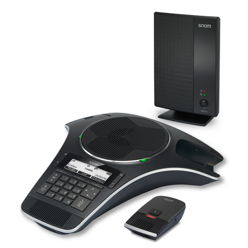 Snom C52 Estensore Di Conferenza Wireless DECT – Vivavoce HD Con Batteria Fino A 12h Per C520-WiMi E A230