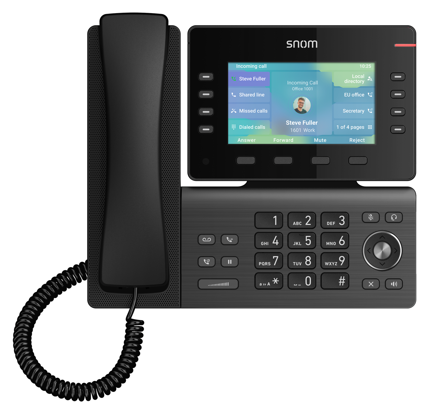 View 4 - D862 Desk phone