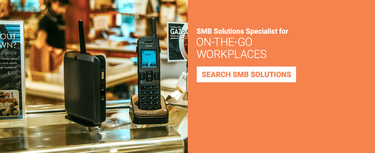Workplace Mobility | SMB Solutions Specialist for ON-THE-GO-WORKPLACES | SEARCH SMB SOLUTIONS