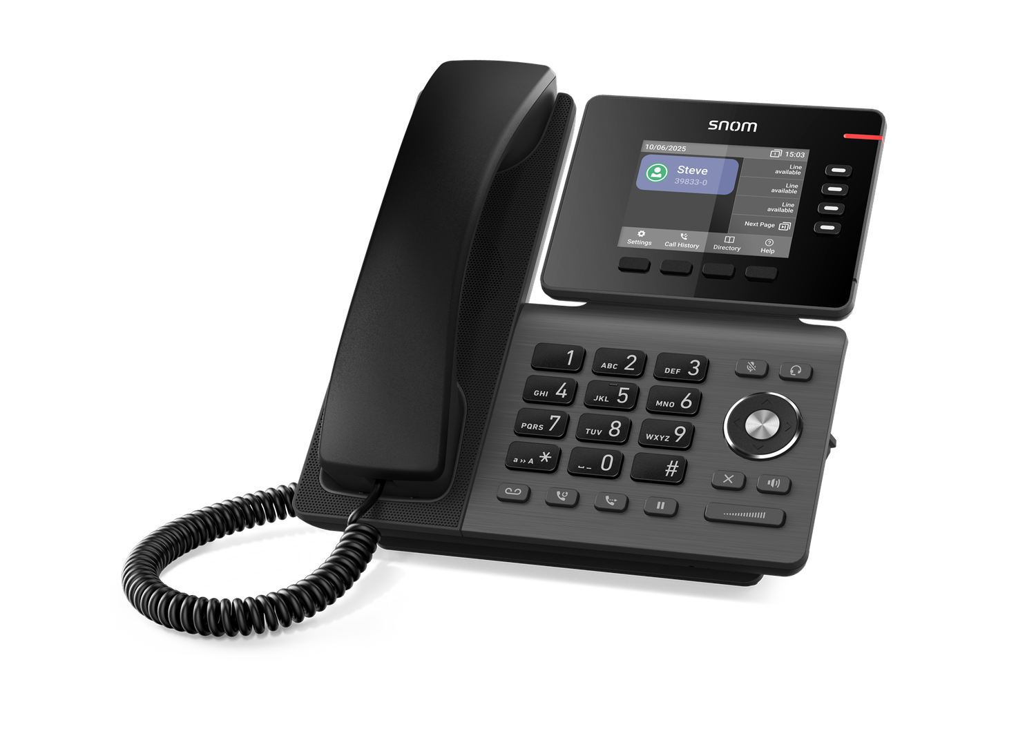 View 2 - D810 Desk phone